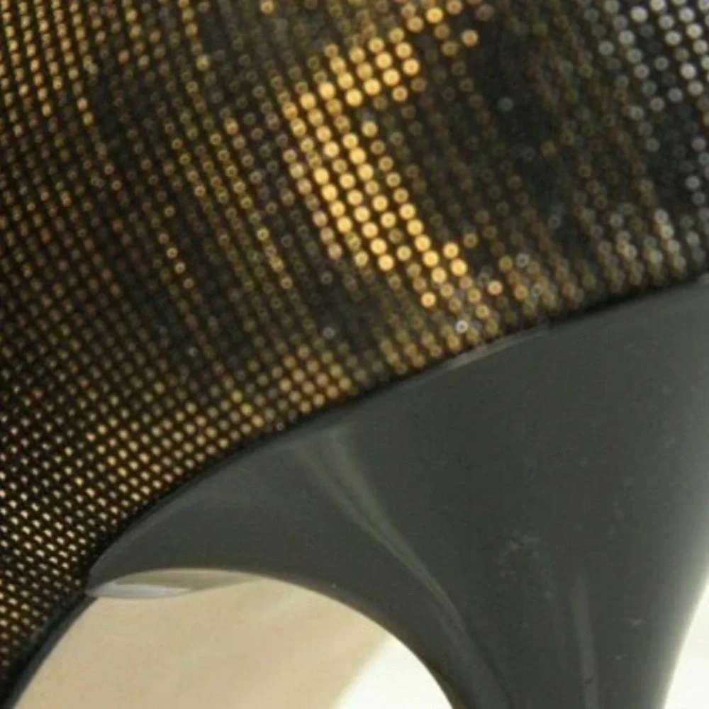 Jimmy Choo Zebra Lame' Glitter Pumps